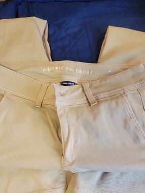 American Eagle Outfitters Khaki Tan Women's Pants